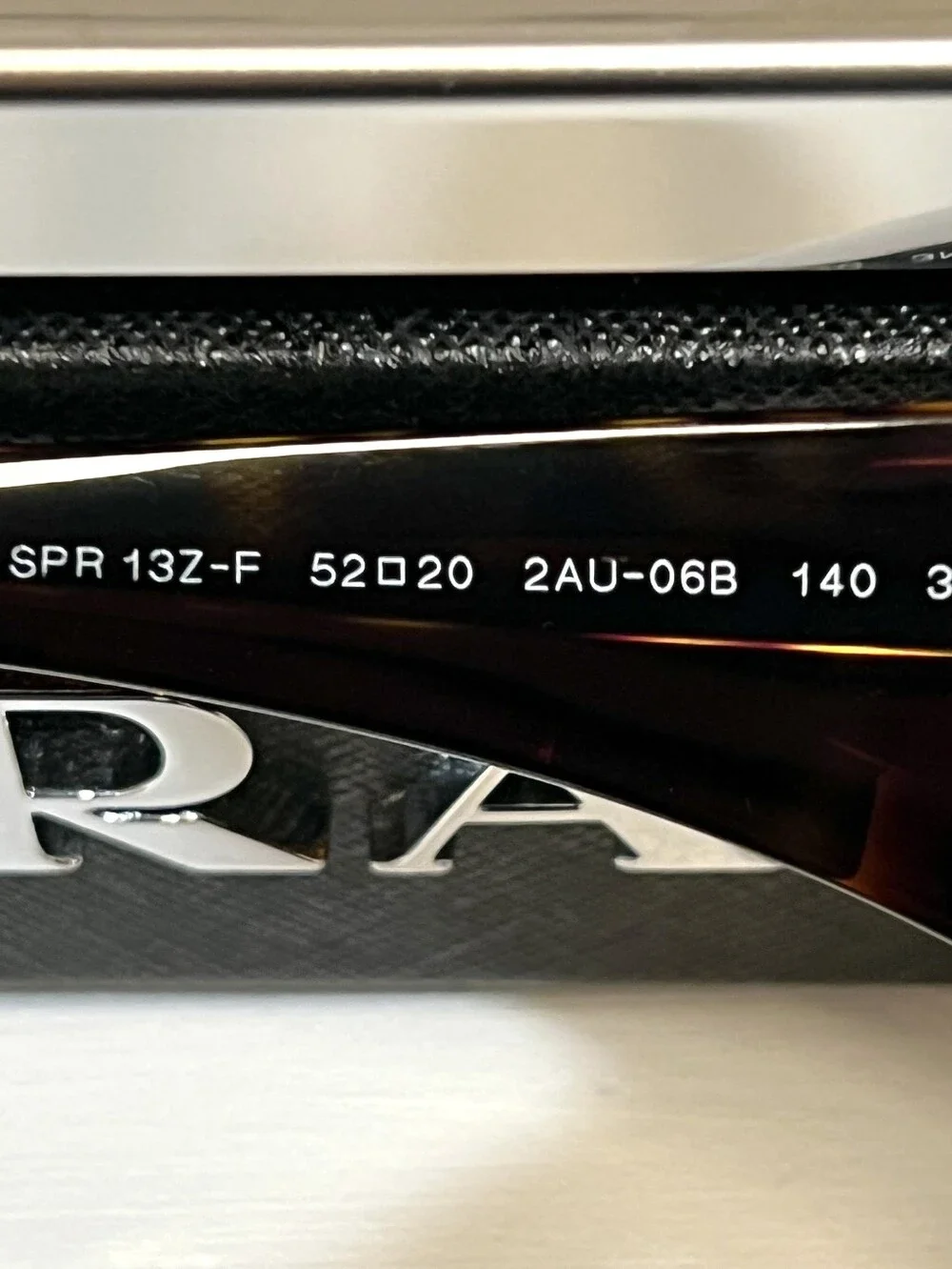 PRADA Milano SPR 13Z-F Tortoise Brown Sunglasses